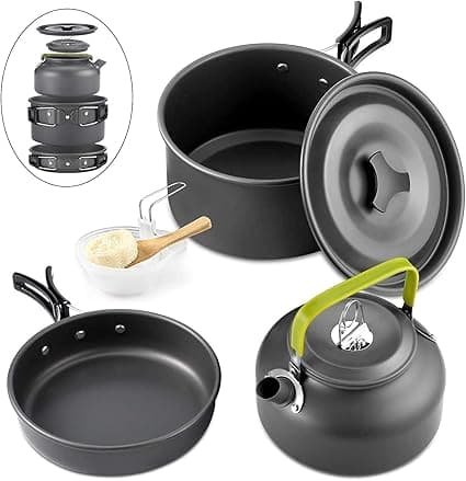 Ahorra espacio y cocina con comodidad. Ideal para campers con espacio limitado.