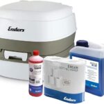 Inodoro QUÍMICO PORTÁTIL para Camping - Inodoro Comfort Starter Set Blue 2,5 litros + Líquido Sanitario